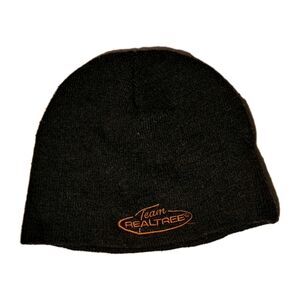 Team RealTree Hunting Beanie Mens Hat Knit Skull Cap Black One Size Deer Fishing